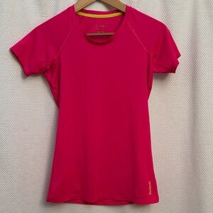 Reebok Women's Bold Pink Short Sleeve Top